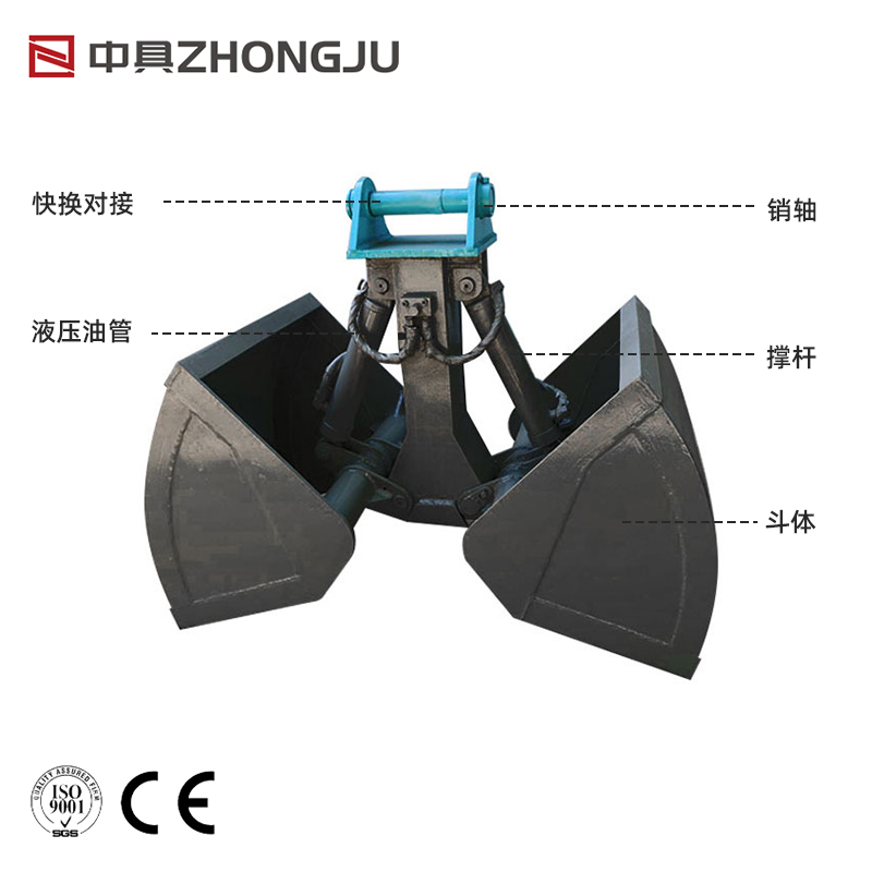 挖机贝壳斗行业提质升级,中具智能深耕精工制
